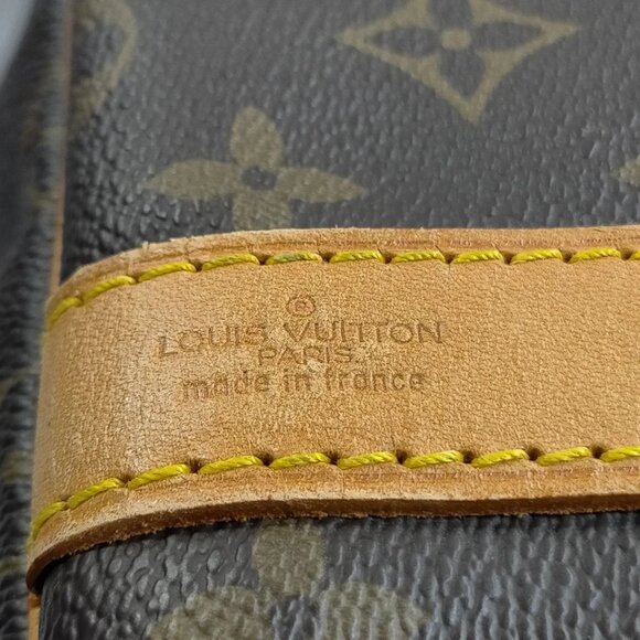 Louis Vuitton LV Boston Bag Keepall Bandouliere 55 Brown Monogram 799-082125 - Picture 9 of 9